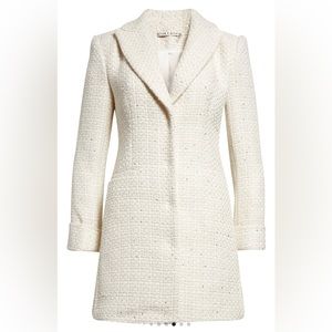 Alice and Olivia white blazer